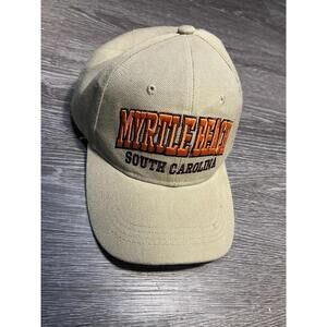 Myrtle Beach South Carolina Embroidered Adjustable Hat